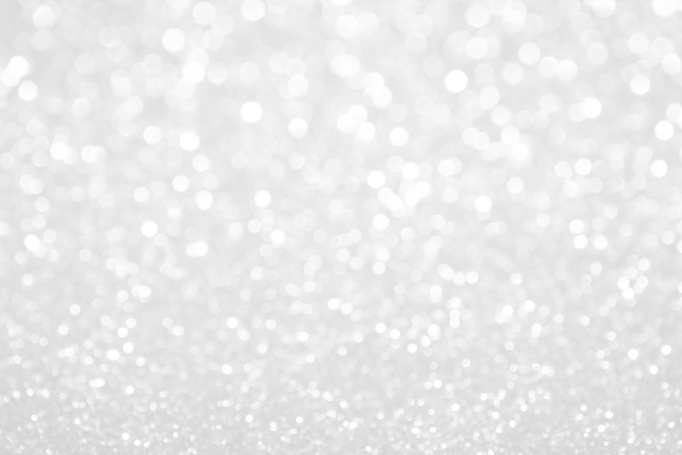 White Glittering Particles Background